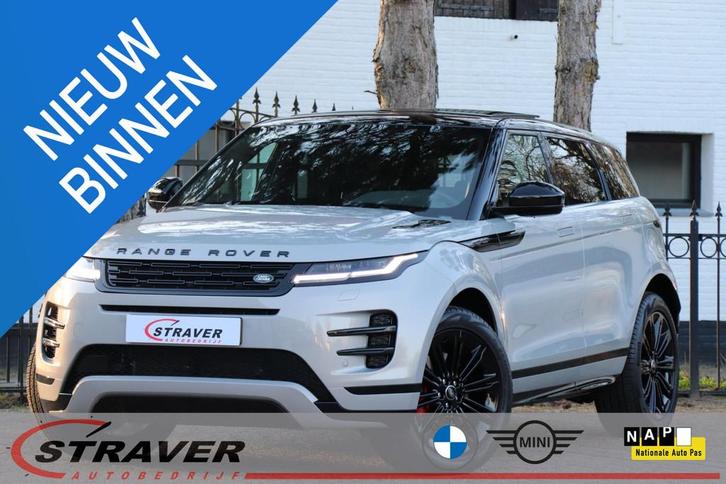 Land Rover Range Rover Evoque 1.5 P270e PHEV AWD Dynamic SE, Auto's, Land Rover, Bedrijf, Te koop, 360° camera, 4x4, ABS, Achteruitrijcamera
