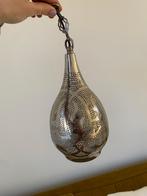 Oosterse zilveren hanglamp, Huis en Inrichting, Lampen | Hanglampen, Ophalen, Overige materialen, Gebruikt, Oosters