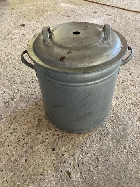 Weckketel, Ophalen, Gebruikt, Metaal, Grijs