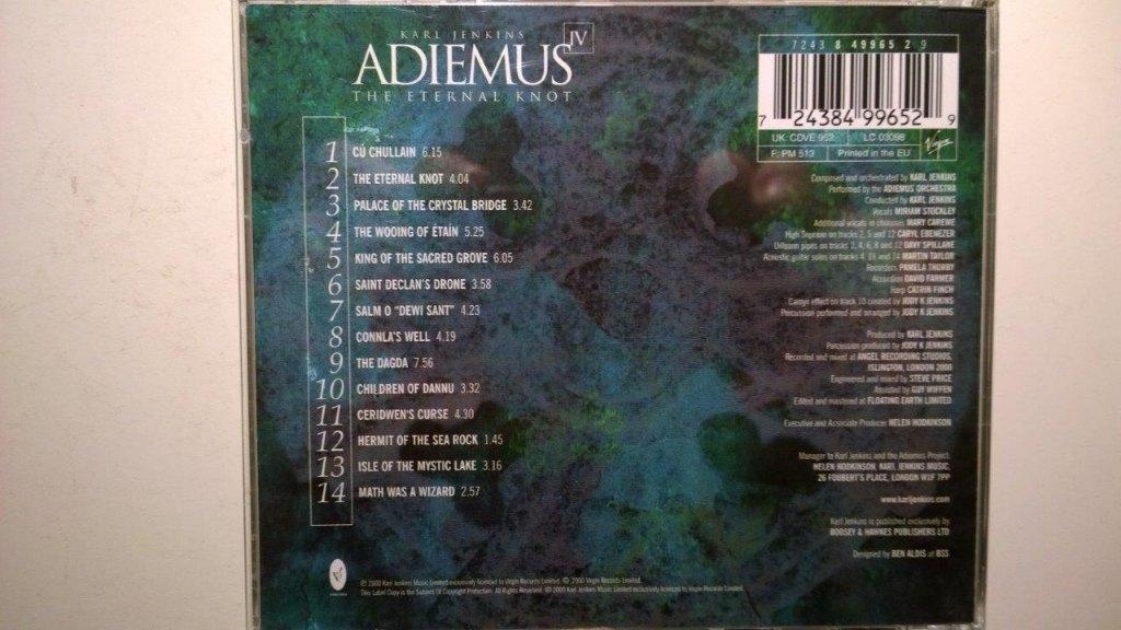 Karl Jenkins & Adiemus - Adiemus IV The Eternal Knot, Ophalen of Verzenden, 1990 - 1999, Zo goed als nieuw