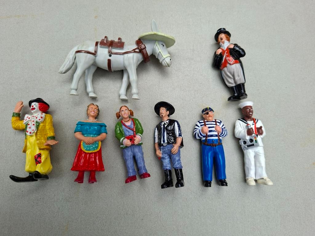 Circus pipo figuren, Ophalen of Verzenden