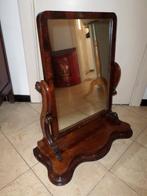 Mooie kantelbare Biedermeier kapspiegel / tafelspiegel, Ophalen, Overige vormen, 50 tot 100 cm, Minder dan 100 cm