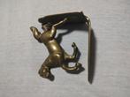 Antiek Messing Paard Boekensteun/Sokophanger, Antiek en Kunst, Ophalen of Verzenden