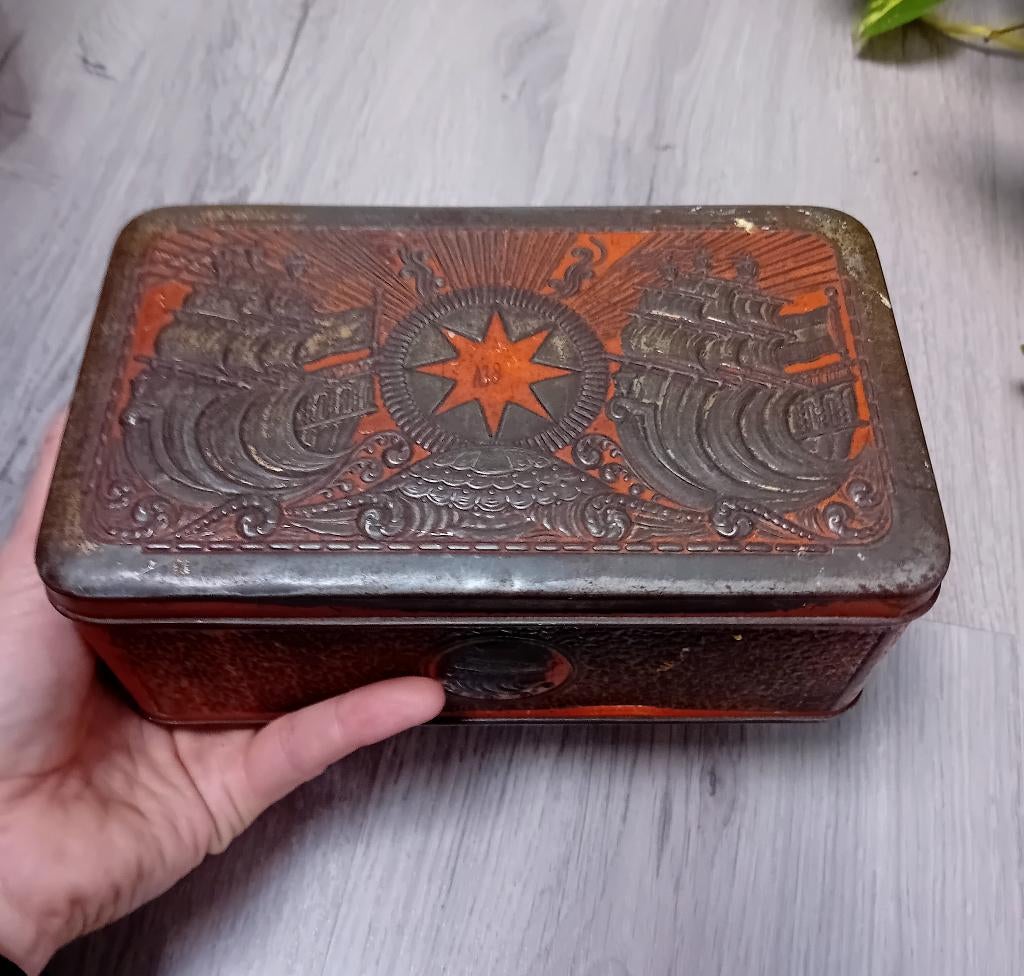 ster tabak theodorus niemeyer blik, Verzamelen, Blikken, Ophalen of Verzenden, Gebruikt, Overige