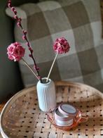 Vaasje inclusief takken, schaaltje en geurkaars, Ophalen of Verzenden, Zo goed als nieuw