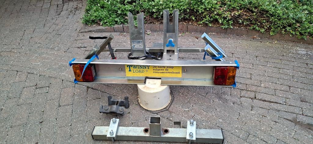 Fietsendrager Twinnyload, Auto diversen, Fietsendragers, Ophalen, 2 fietsen, Gebruikt, Trekhaakdrager