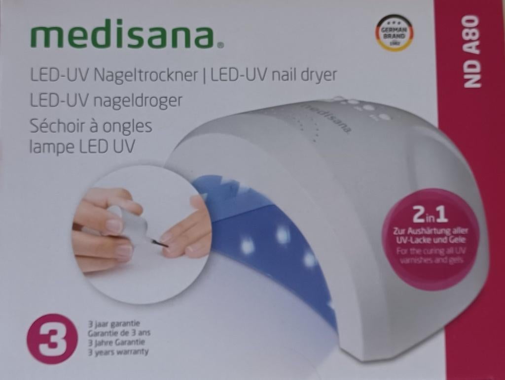 #Nageldroger #2-in-1, Witgoed en Apparatuur, Persoonlijke-verzorgingsapparatuur, Verzenden, Nieuw, Hand- en Voetverzorging