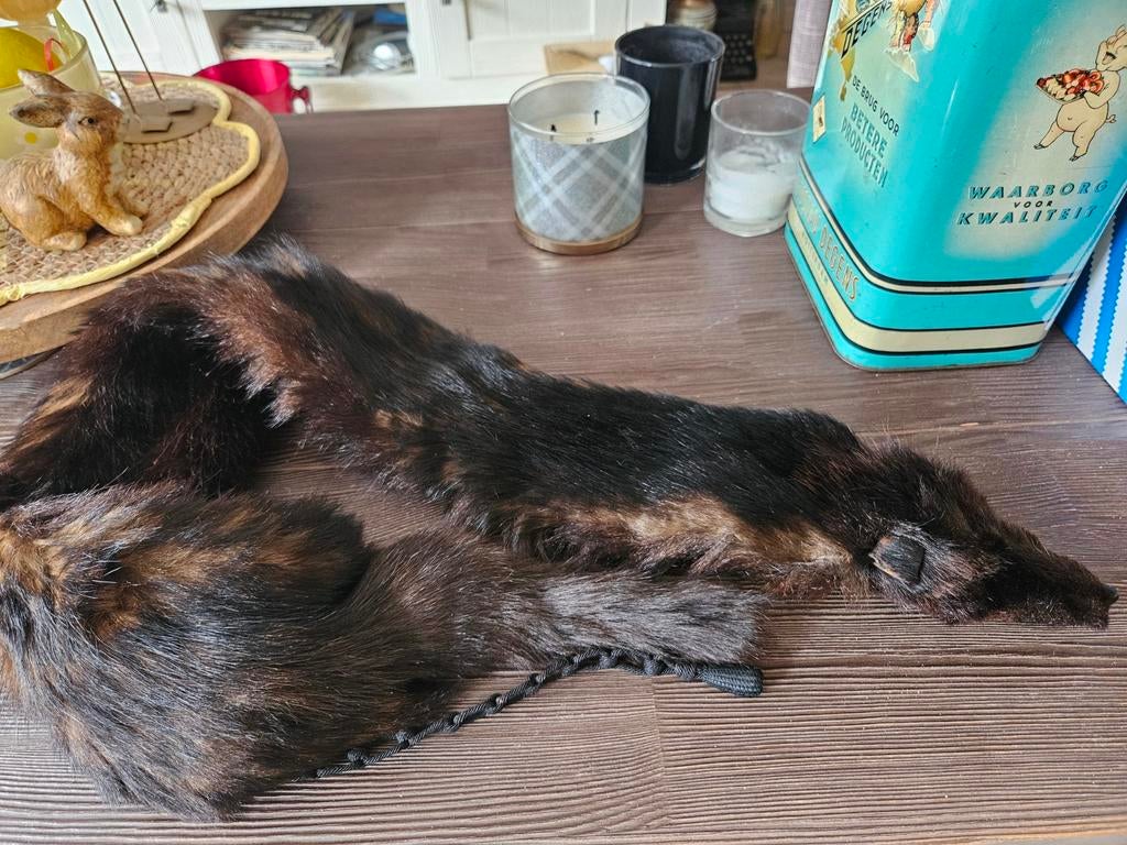 nerts bontstola vintage, Ophalen of Verzenden