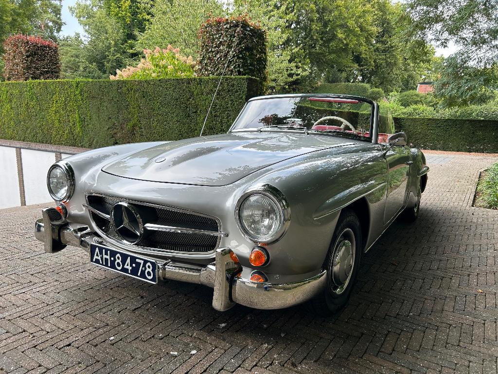 Mercedes 190SL, Auto's, Achterwielaandrijving, Cabriolet, Overige kleuren, 1900 cc