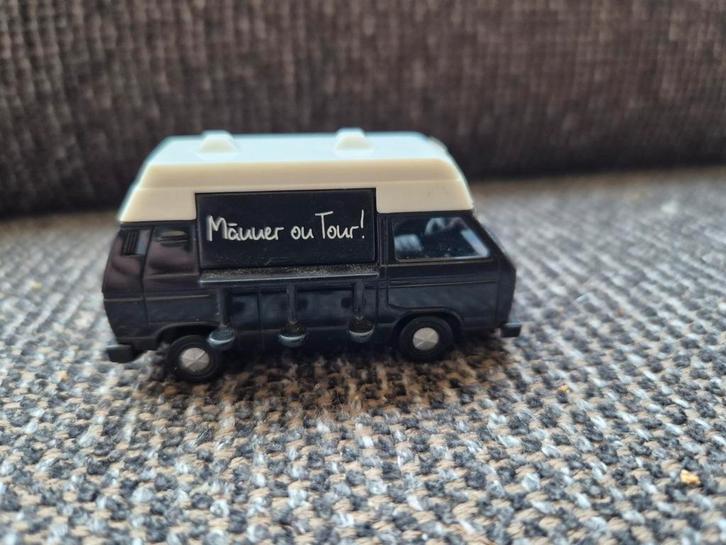 Grell Zwarte Reclame T3 - Halberstädter miniatuur busje, Hobby en Vrije tijd, Modelauto's | Overige schalen, Zo goed als nieuw