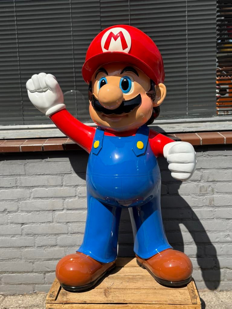 Grote Mario Bros. Beeld - Perfect voor Gamers & Verzamelaars, Verzamelen, Poppetjes en Figuurtjes, Ophalen, ., Zo goed als nieuw