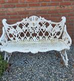 Gietijzeren tuinbank, Tuin en Terras, Tuinbanken, Ophalen, Gebruikt, Metaal