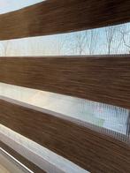 4x Zebra gordijnen grijs metallic (lichte glans), Huis en Inrichting, Stoffering | Gordijnen en Lamellen, Ophalen of Verzenden