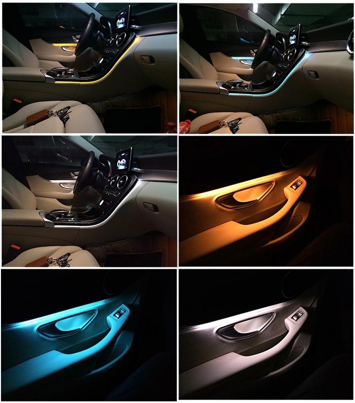 Mercedes C GLC W205 W253 ambiant verlichting, Auto diversen, Overige Auto diversen, Ophalen