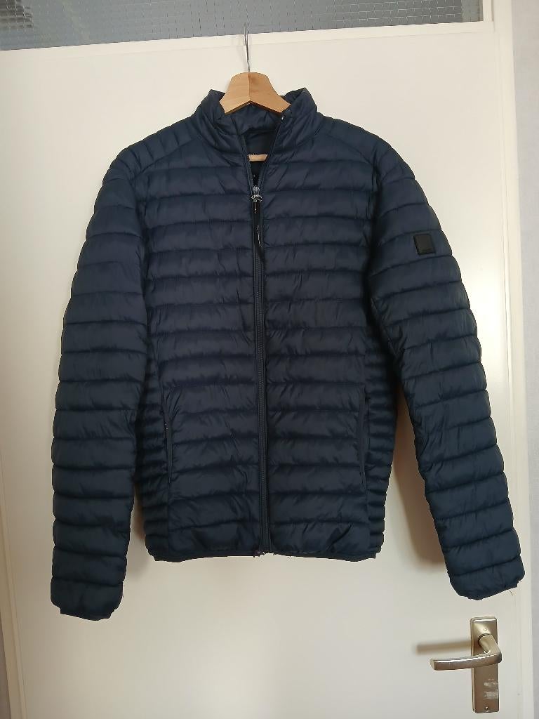 zomerjas, Kleding | Heren, Ophalen of Verzenden, Gedragen, Maat 46 (S) of kleiner, Blauw