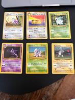 Pokémon kaarten set van 6, Ophalen of Verzenden, Gebruikt, Meerdere kaarten