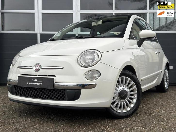 Fiat 500 0.9 TwinAir Lounge / Pano / NL-auto / APK / Airco, Auto's, Fiat, Bedrijf, Te koop, ABS, Airbags, Airconditioning, Bluetooth