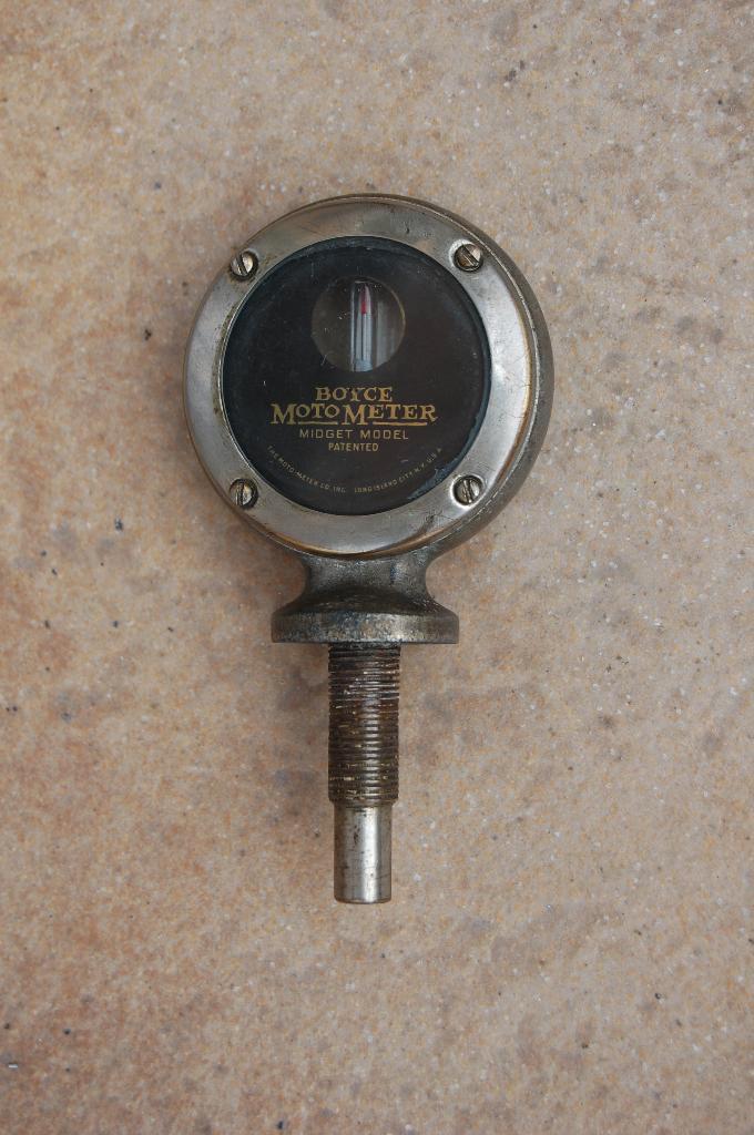 Zeldzame radiatorkap USA Boyce Moto Meter Midget 1920, Antiek en Kunst, Curiosa en Brocante, Ophalen of Verzenden