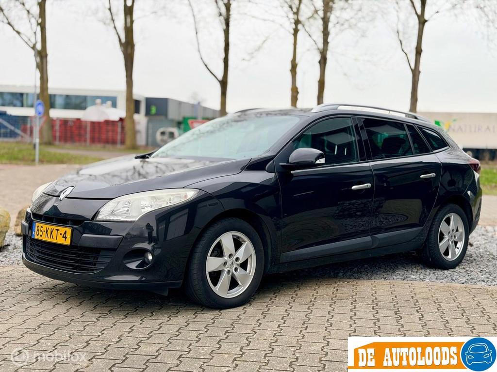 Renault Megane Estate 2.0 Dynamique | Automaat | 140pk | Nav, Auto's, Gebruikt, 4 cilinders, Zwart, Origineel Nederlands