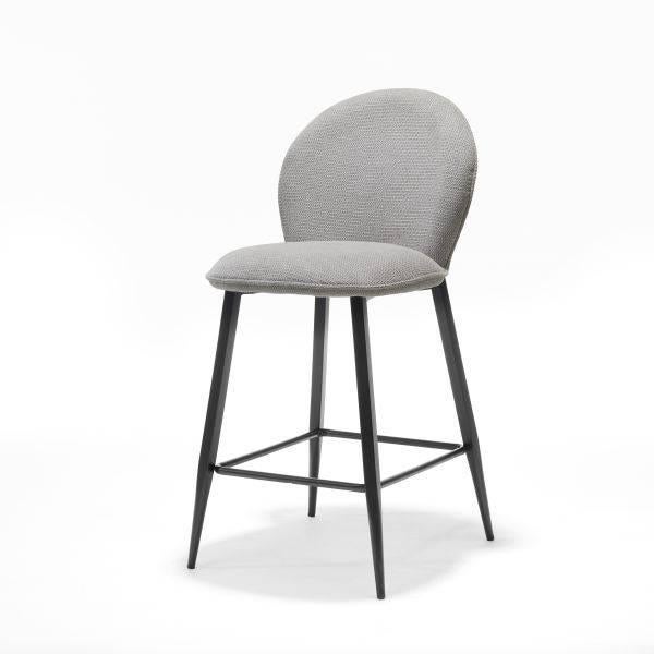 Barkruk Cuba stof aragon grijs | Webshop