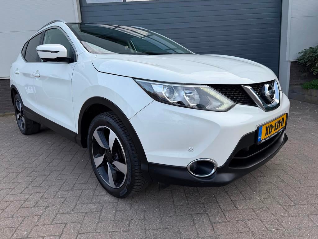 Nissan Qashqai 1.2 N-Vision/Pano/360 Camera/Automaat/Navi/ke, Auto's, Nissan, Gebruikt, 4 cilinders, 116 pk, Wit
