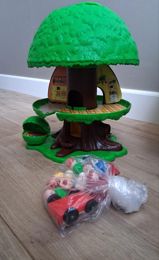 Vintage vulli klorofil boom , speelboom , boomhut, Kinderen en Baby's, Speelgoed | Poppenhuizen, Ophalen of Verzenden, Gebruikt