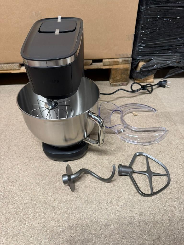 Philips series 7000 - HR7962/01 - Keukenmachine, 4 liter of meer, Nieuw, 3 snelheden of meer, Ophalen of Verzenden