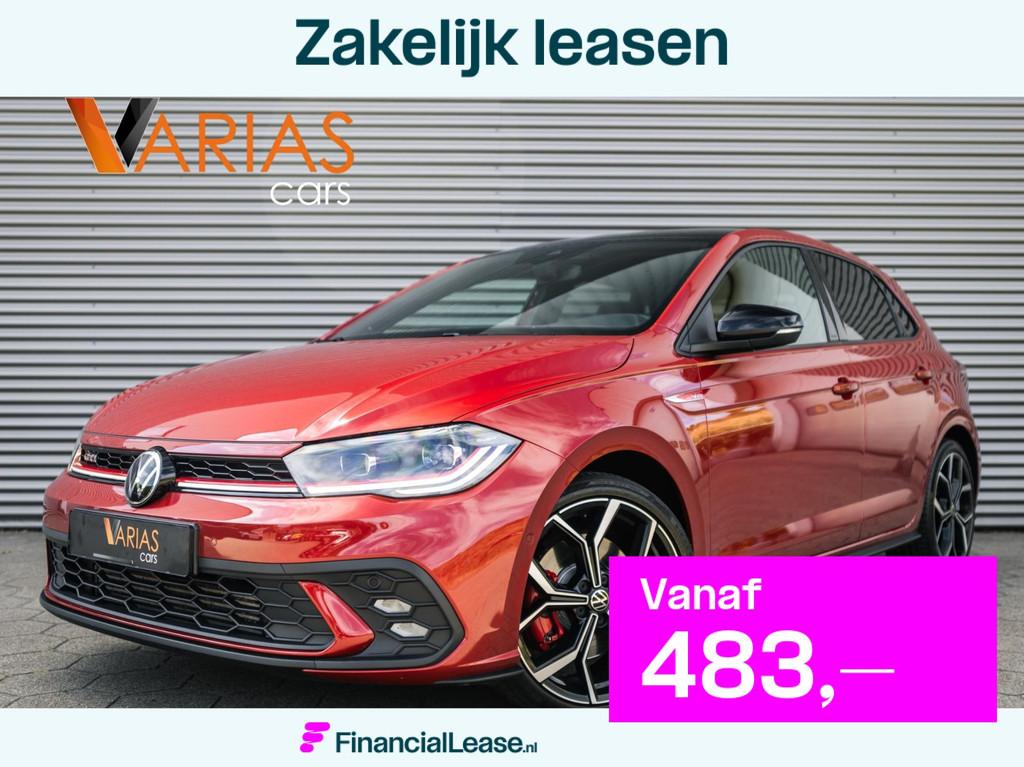 Volkswagen Polo 2.0 TSI GTI Roofpack Navi Carplay full optio, Gebruikt, Zwart, 1984 cc, Bedrijf