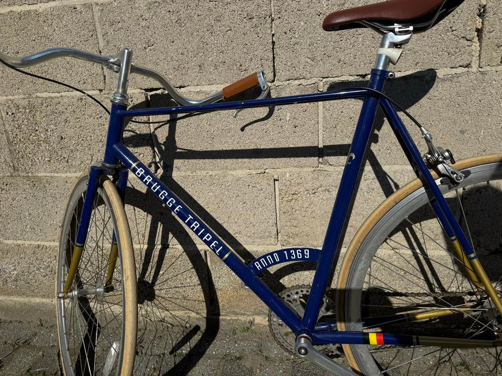 Brugge Tripel herenfiets, Overige merken, Gebruikt, Versnellingen, Ophalen of Verzenden