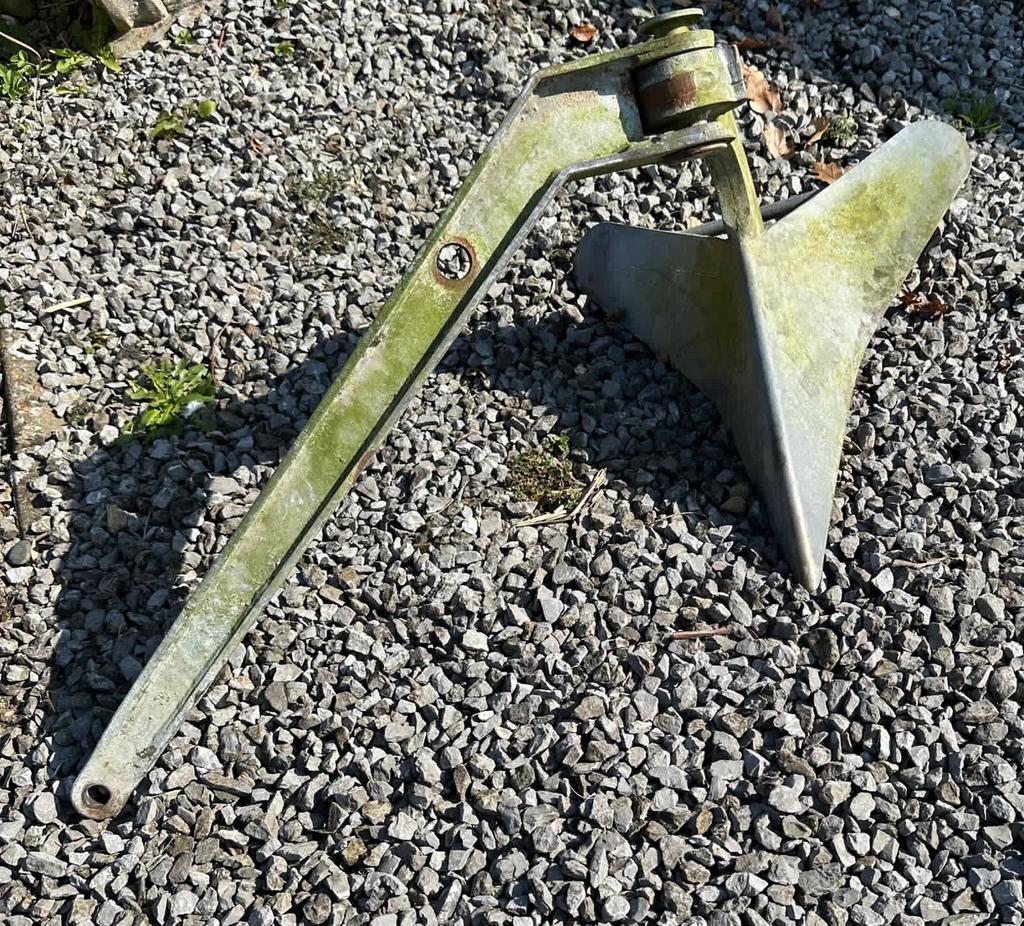 Gegalvaniseerd CQR-ploeganker 17kg voor zeilboot tot 11m, Ophalen, Gebruikt, Overige typen