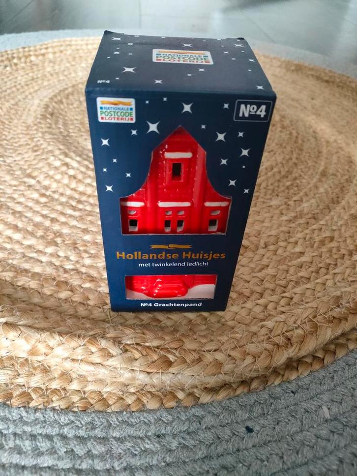 Nationale Postcode Loterij Hollands Huisje #4 Grachtenpand, Huis en Inrichting, Woonaccessoires | Overige, Nieuw, Ophalen