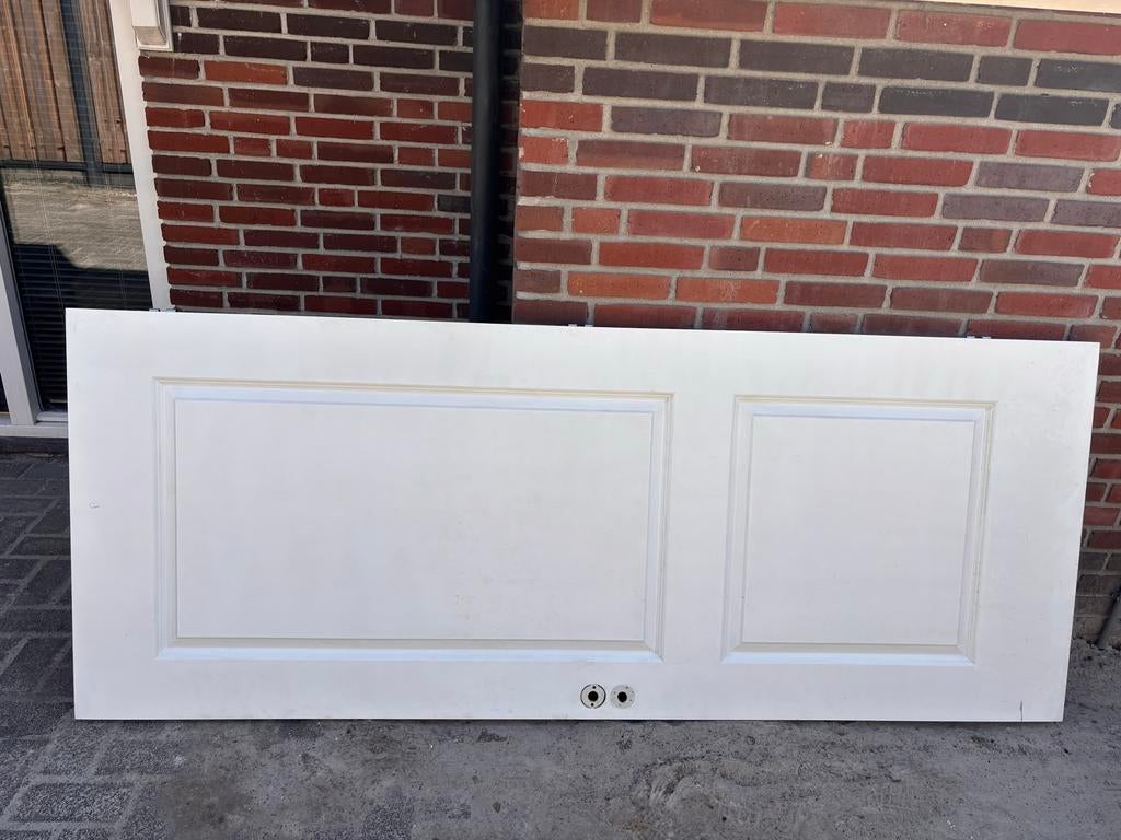 Binnendeur stomp 209x83cm wit, Doe-het-zelf en Verbouw, Deuren en Horren, Ophalen, Gebruikt, 80 tot 100 cm, Binnendeur