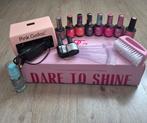Pink Gellac set, Sieraden, Tassen en Uiterlijk, Uiterlijk | Cosmetica en Make-up, Ophalen of Verzenden, Zo goed als nieuw, Overige kleuren