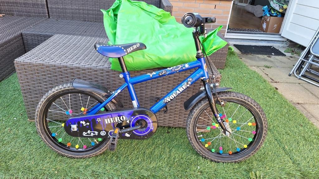 16 inch kinderfietsje, Ophalen, Gebruikt, 16 tot 20 inch