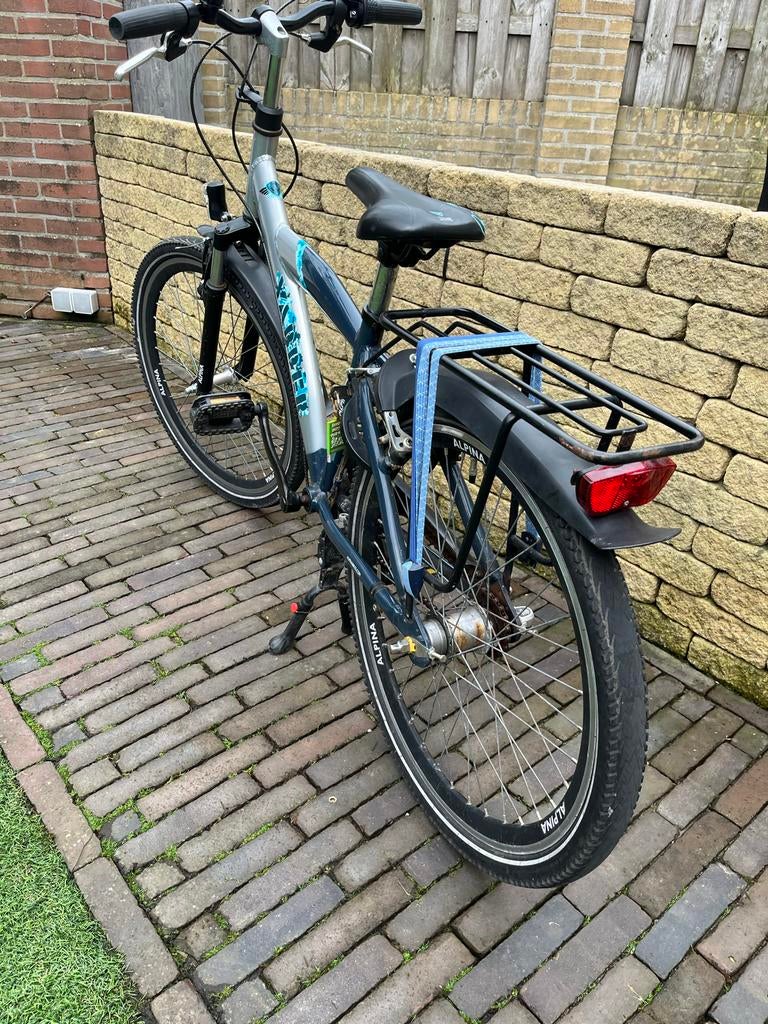 Jongensfiets 24 inch - Alpina, Fietsen en Brommers, Ophalen of Verzenden, Gebruikt, 24 inch, Handrem