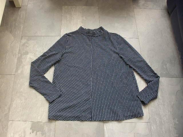 donkerblauw shirtje van Zara, maat L (qwe), Kleding | Dames, T-shirts, Zo goed als nieuw, Maat 38/40 (M), Blauw, Lange mouw, Ophalen of Verzenden