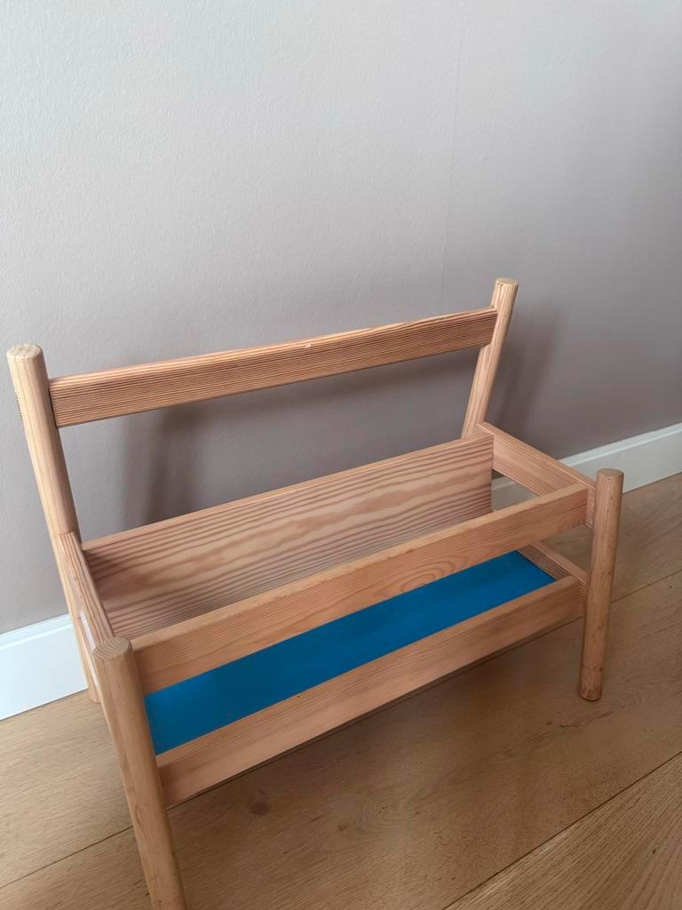 Flisat IKEA boekenrekje, Huis en Inrichting, Kasten | Boekenkasten, Ophalen, Met plank(en), Minder dan 50 cm, Gebruikt