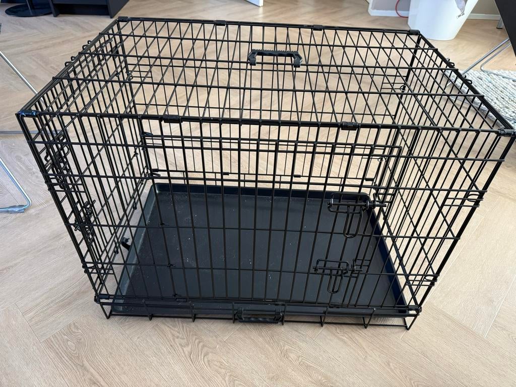 Opvouwbare honden bench, Ophalen, Zo goed als nieuw