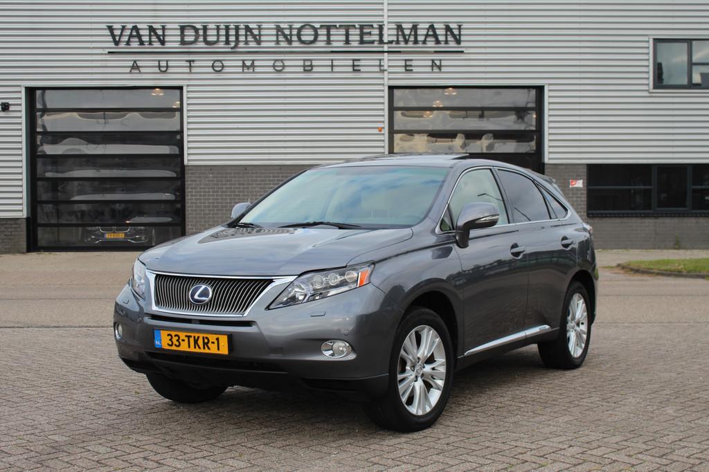 Lexus RX 450h 4WD High Edition / Schuifdak / HUD / N.A.P., Auto's, Automaat, Euro 5, Gebruikt, 138 €/maand