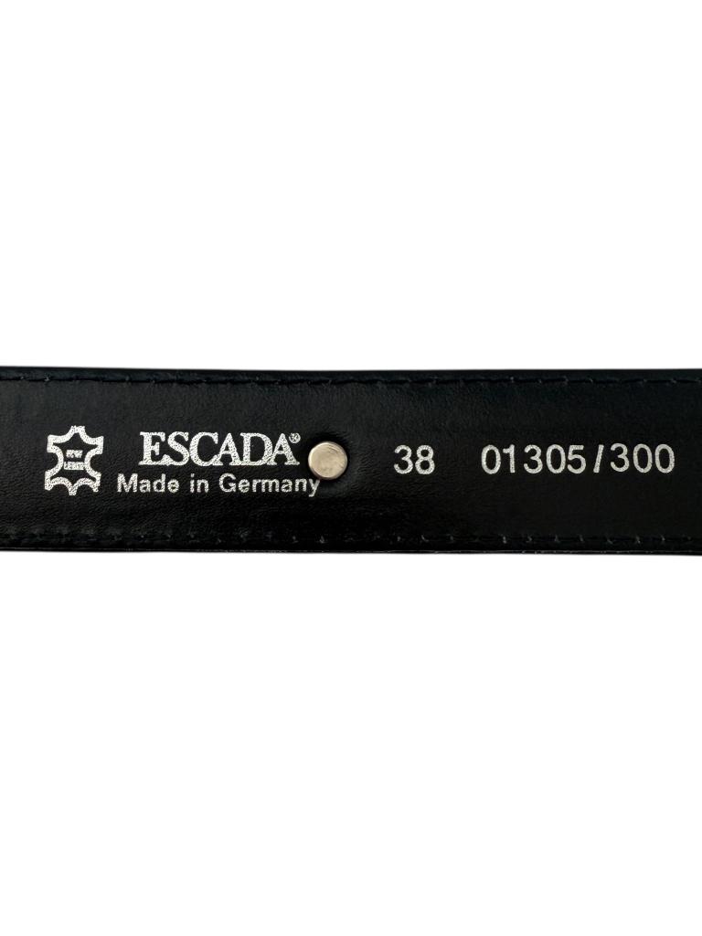 Escada riem, 80 tot 90 cm, Zwart, Ophalen of Verzenden, Zo goed als nieuw