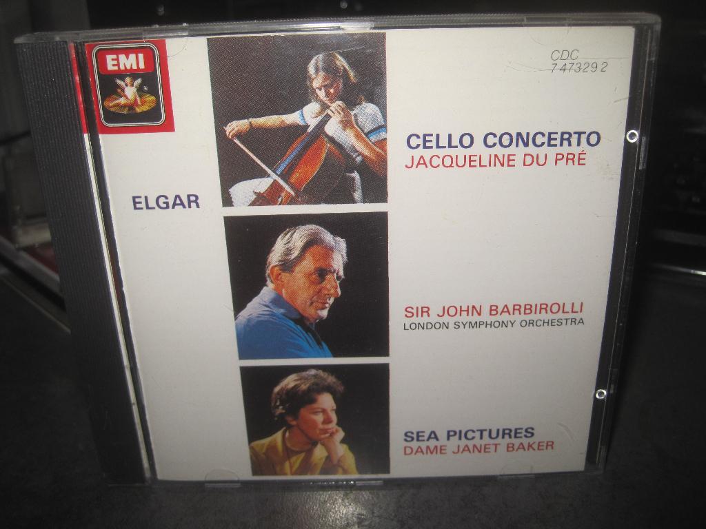 Elgar Cello Concerto Du Pre Barbirolli op EMI, Ophalen, Classicisme, Zo goed als nieuw, Kamermuziek