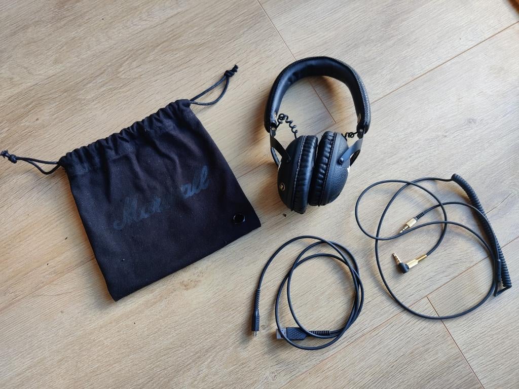 Marshall Monitor bluetooth koptelefoon, Overige merken, Bluetooth, Ophalen of Verzenden, Zo goed als nieuw