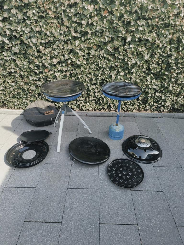 Cadac Eazi Chef BBQ met accessoires en gasfles, Tuin en Terras, Gasbarbecues, Ophalen, Gebruikt, Cadac