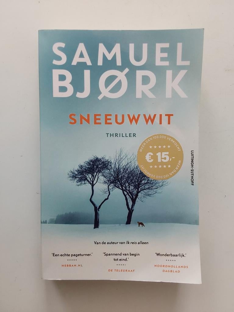Samuel Bjørk : Sneeuwwit 🆕️, Boeken, Scandinavië, Samuel Bjørk, Nieuw, Ophalen of Verzenden