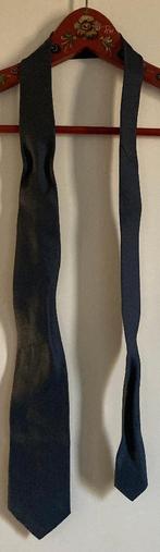 Stropdas NS grijs circa 1970, Verzamelen, Ophalen of Verzenden, Zo goed als nieuw, Tram, Overige typen