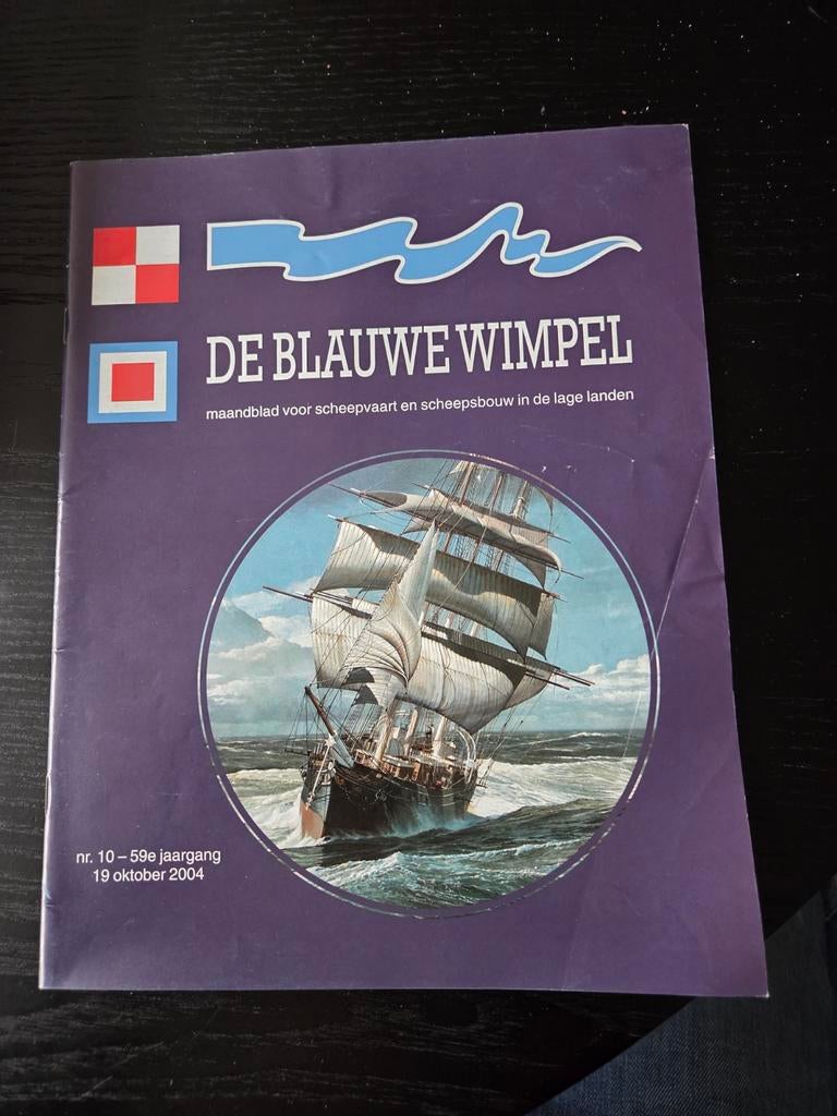 De Blauwe Wimpel - Scheepvaart en Scheepsbouw (2003-2004), Boeken, Tijdschriften en Kranten, Ophalen