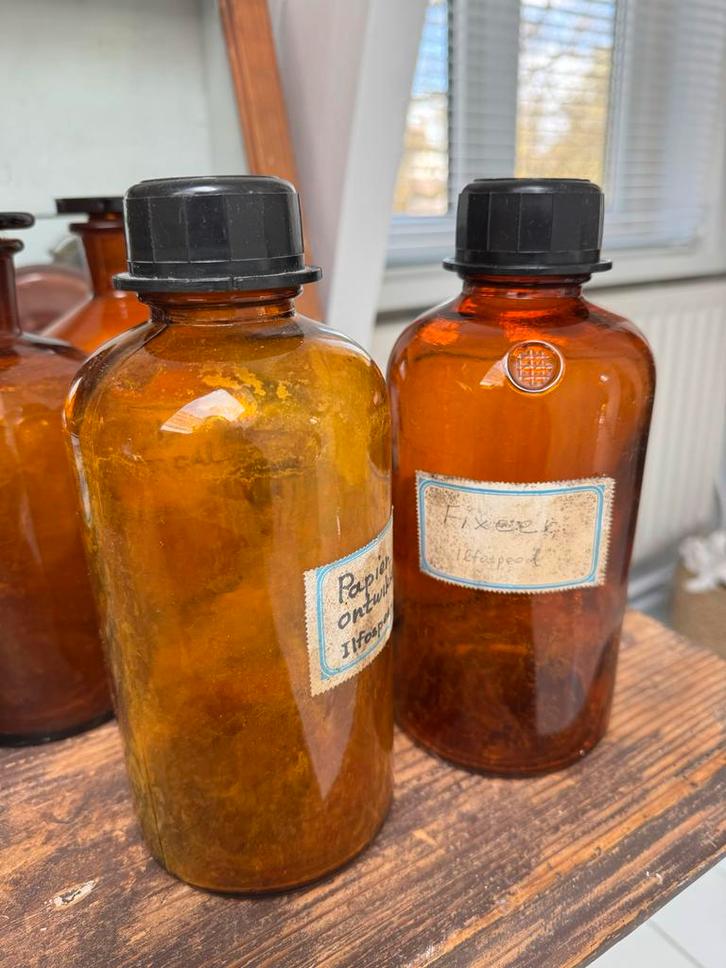 twee vintage apothekerspotten, Diversen, Levensmiddelen, Ophalen of Verzenden