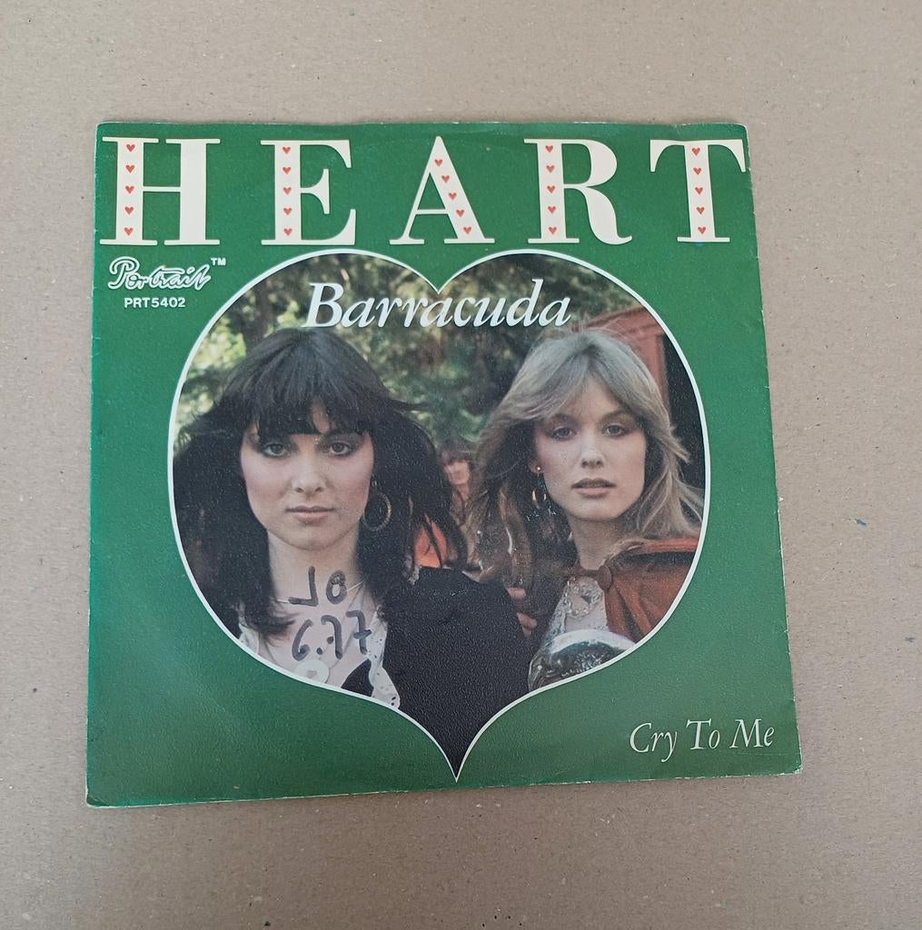 Heart - Barracuda, Gebruikt, 7 inch, Single, Ophalen of Verzenden