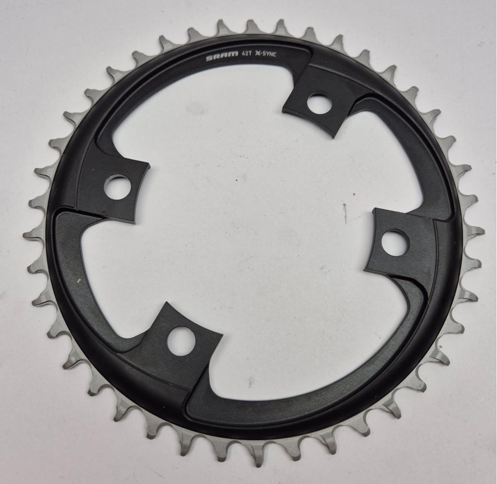 Sram Kettingblad XSYNC 42T 12V 107mm Aluminium - Grijs, Fietsen en Brommers, Fietsonderdelen, Overige typen, Niet ingevuld, Nieuw