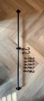 IKEA HULTARP Stang met 12 Haken - Zwart, Ophalen of Verzenden, Zo goed als nieuw